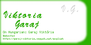 viktoria garaj business card