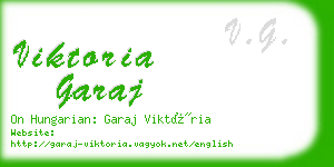 viktoria garaj business card